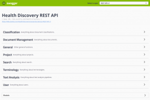 Health Discovery 6.0 REST API