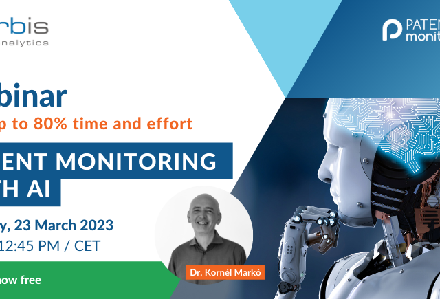 Webinar March 23, 2023: Patent Monitoring with AI